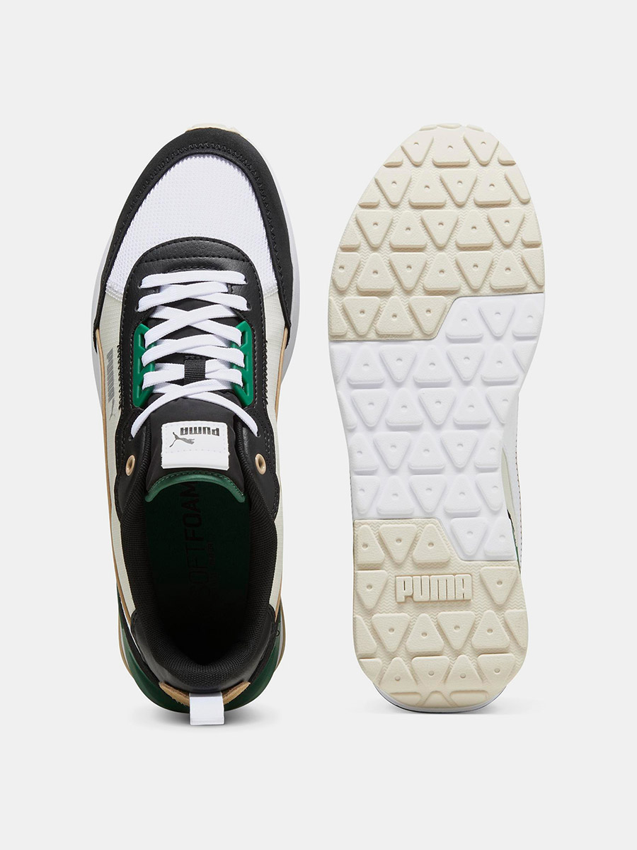 Buy R22 Colorblock Lace Up Sneakers Multi For Men | Styli UAE