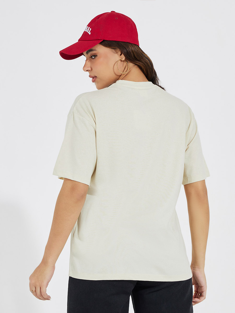 DONALD Buy Donald Duck Graphic Oversized T-Shirt with Dropped