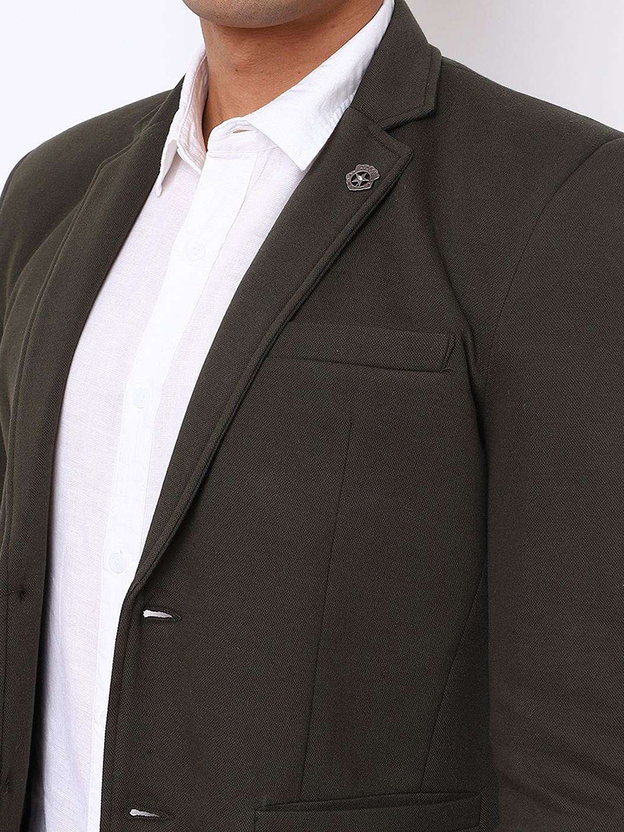 ボトムスその他 P.A.R.O.S.H. Single-Breasted Jacket With Notched Lapel LookbookStore Blazer Jacket for Women Casual Fashion 2024