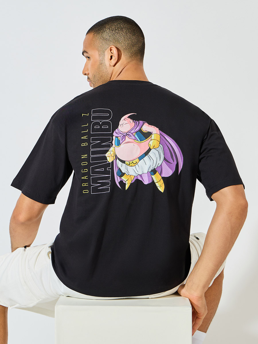 Tシャツ・カットソー CRITIC X DRAGON BALL Z MAJIN BUU TS BLACK Amazon.com: Majin Buu & Mr. Satan Dragon Ball Z Men's Black