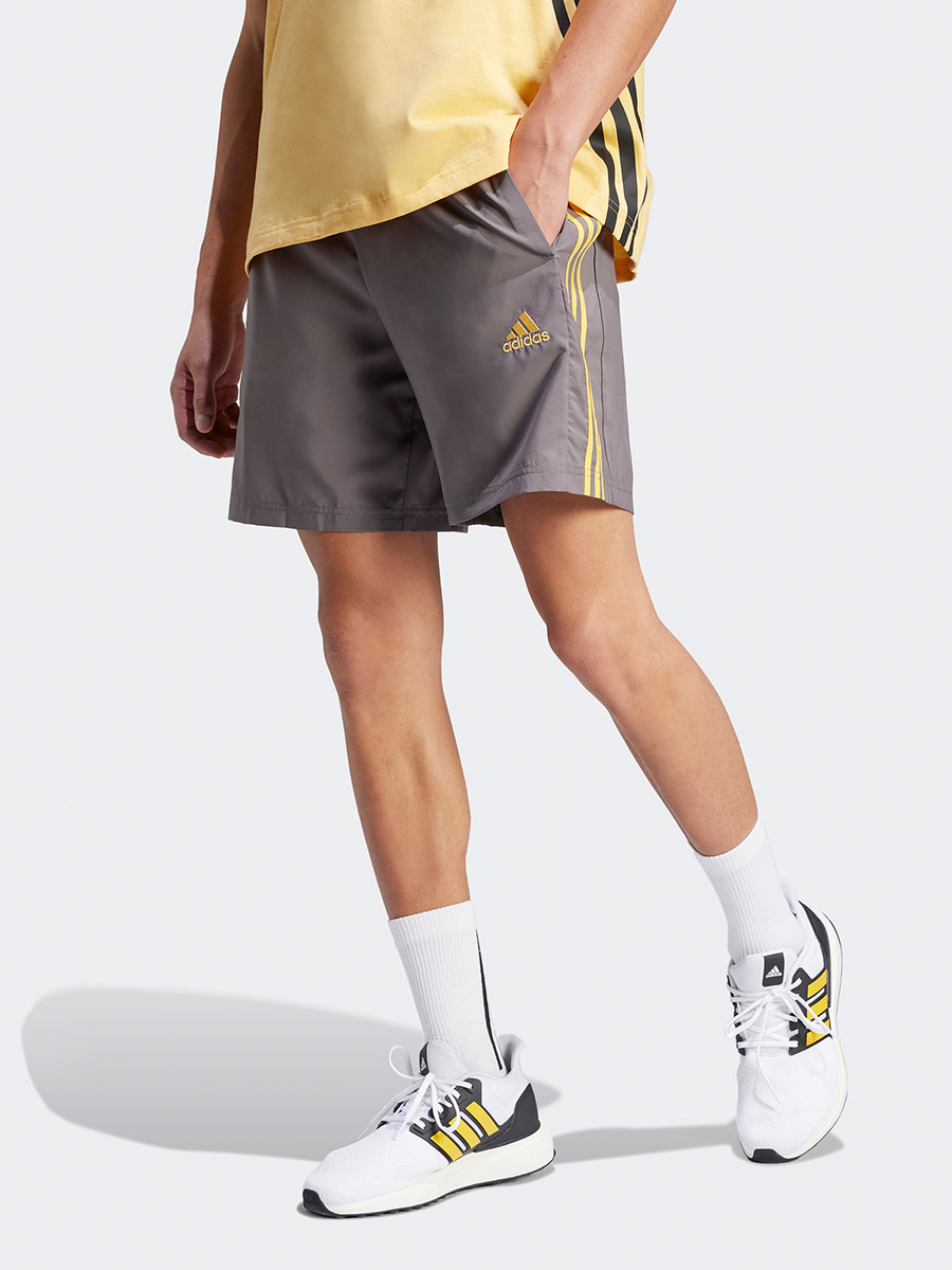 Aeroready Essentials Chelsea 3-Stripes Shorts For Men at Bahrain