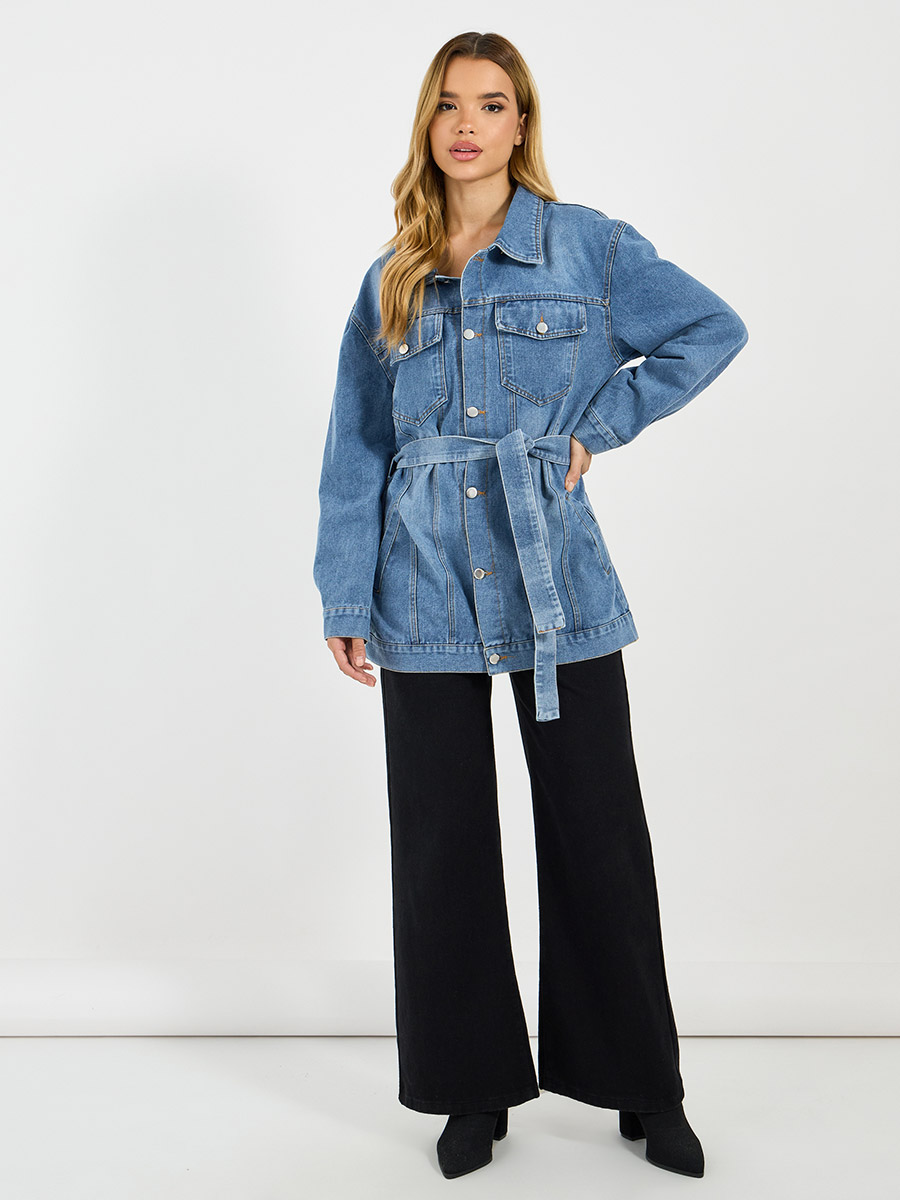 Herlipto Belted Denim Long Jacket Sサイズ Herlipto Belted Denim Long Jacket Sサイズ Her lip to on X:
