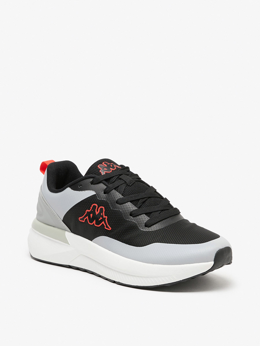 Color Block Walking Shoes with Lace-Up Closure For Men at Saudi