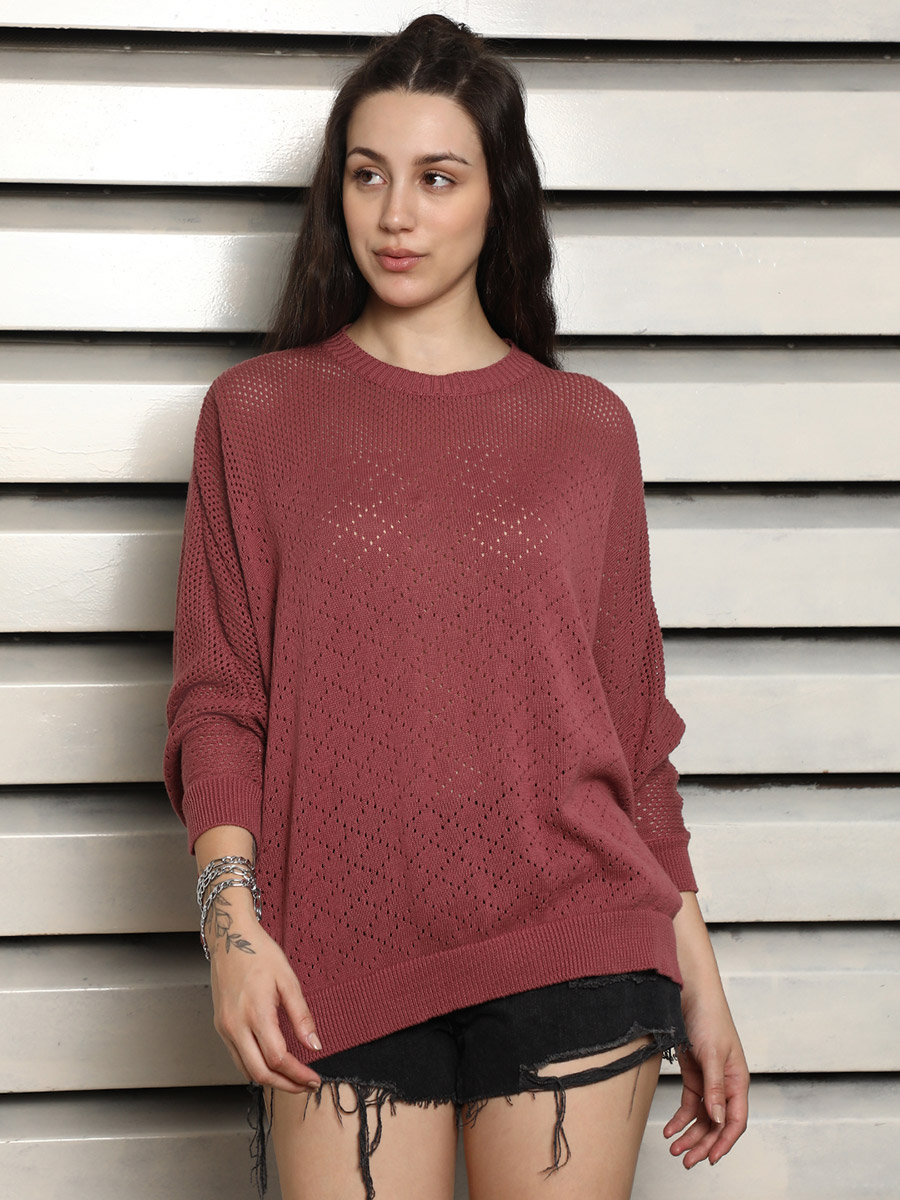 batwing knit top