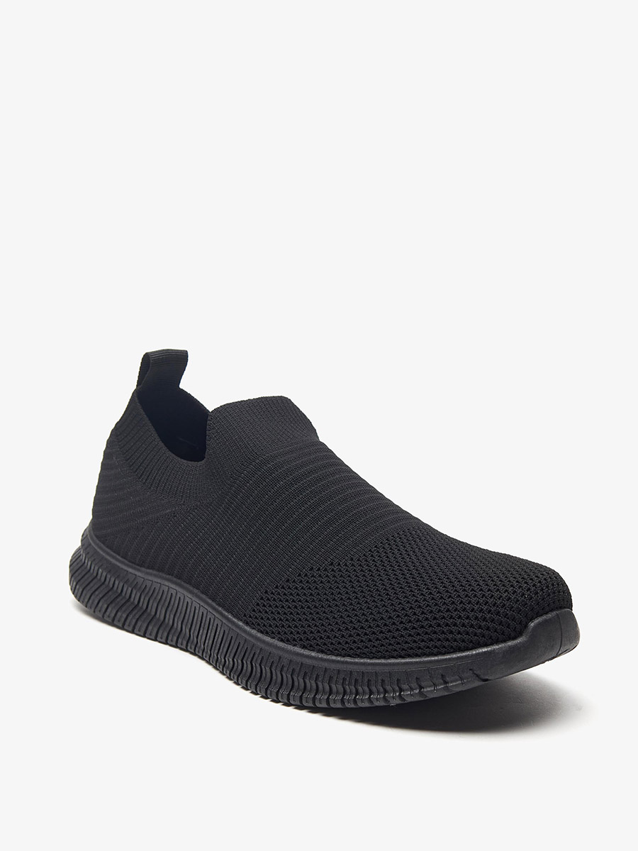 Mesh Slip-On Sports Shoes with Pull Tab For Women at UAE Styli