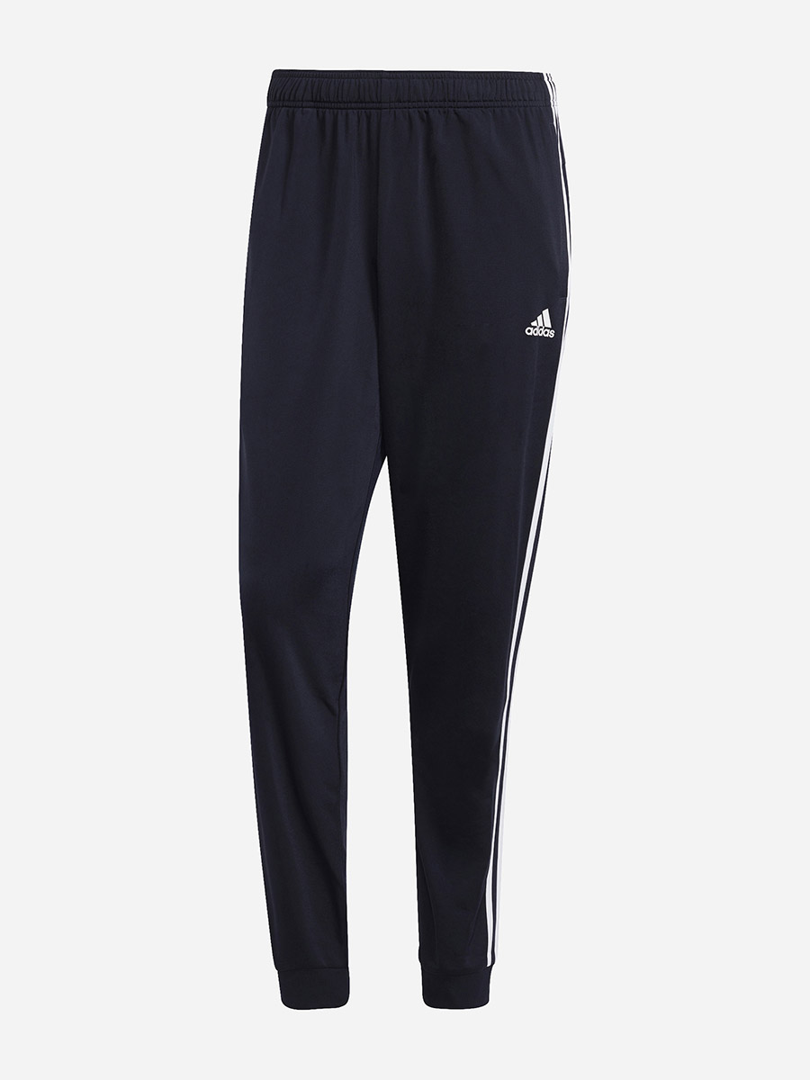 Essentials Warm-Up Tapered 3-Stripes Joggers For Men at UAE Styli
