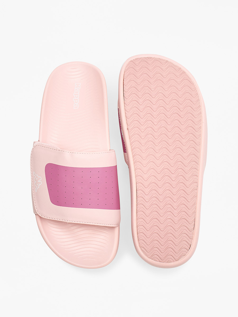 Buy Logo Print Slides Pink For Default Category | Styli Saudi