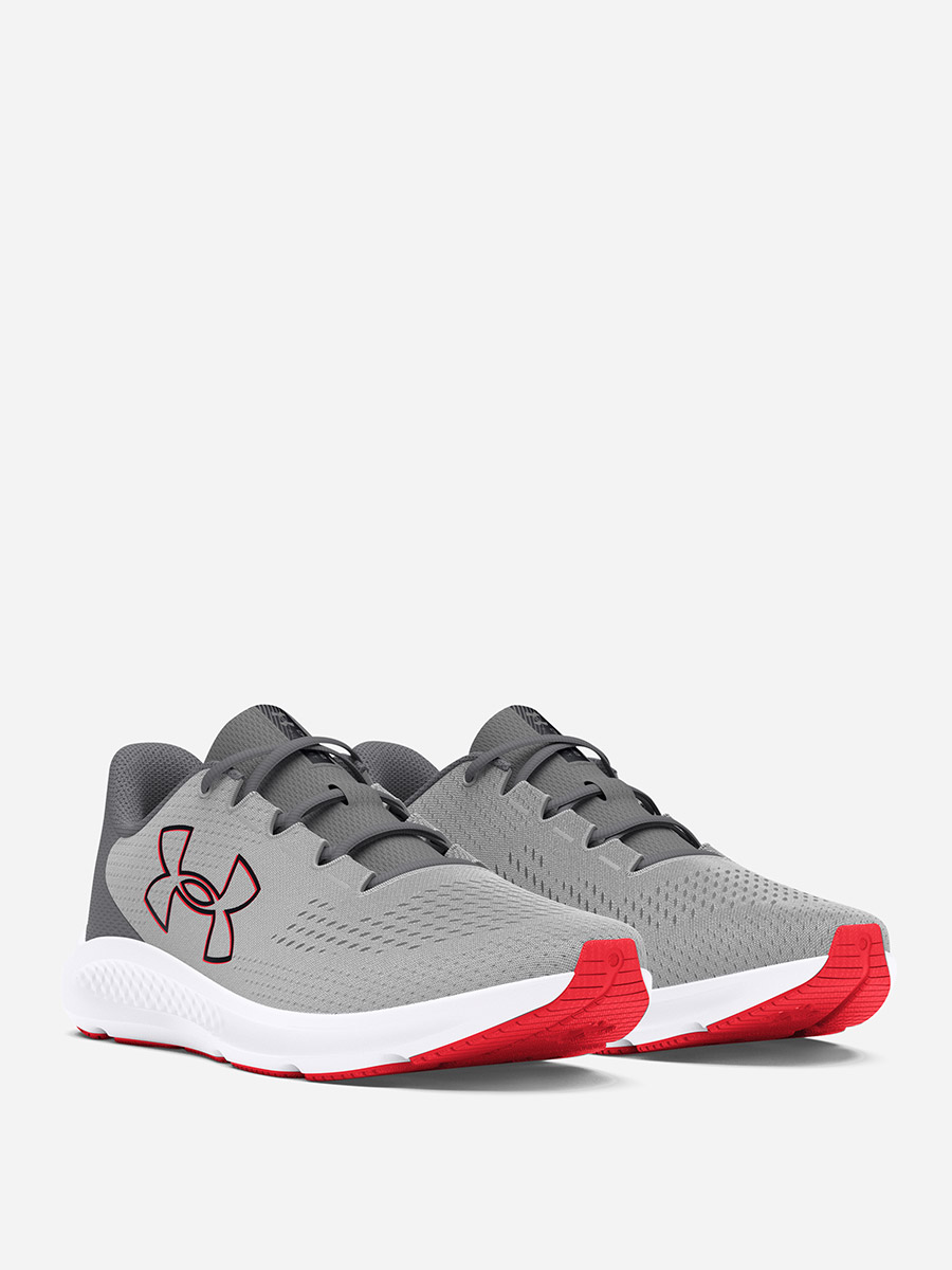 Buy Charged Pursuit Big Logo Running Shoes Grey For Men Styli
