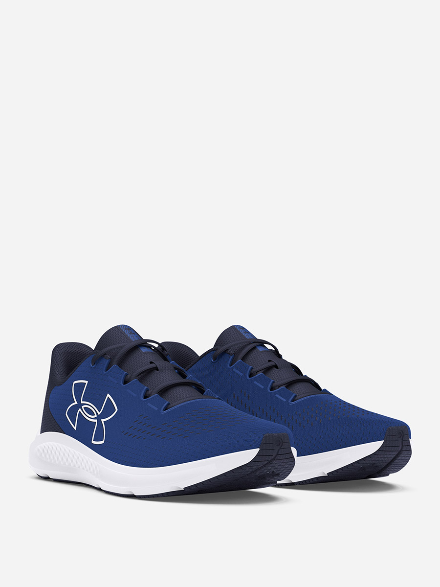 Charged Pursuit Big Logo Running Shoes For Men at Saudi Styli