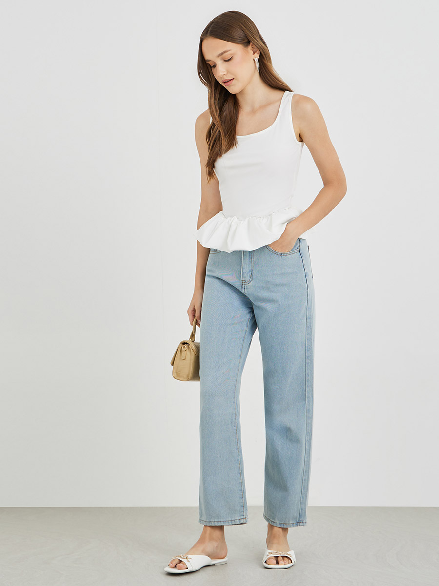 トップス Eaphi BALLON HEM CAMISOLE トップス Eaphi BALLON HEM CAMISOLE BALLOON HEM CAMISOLE