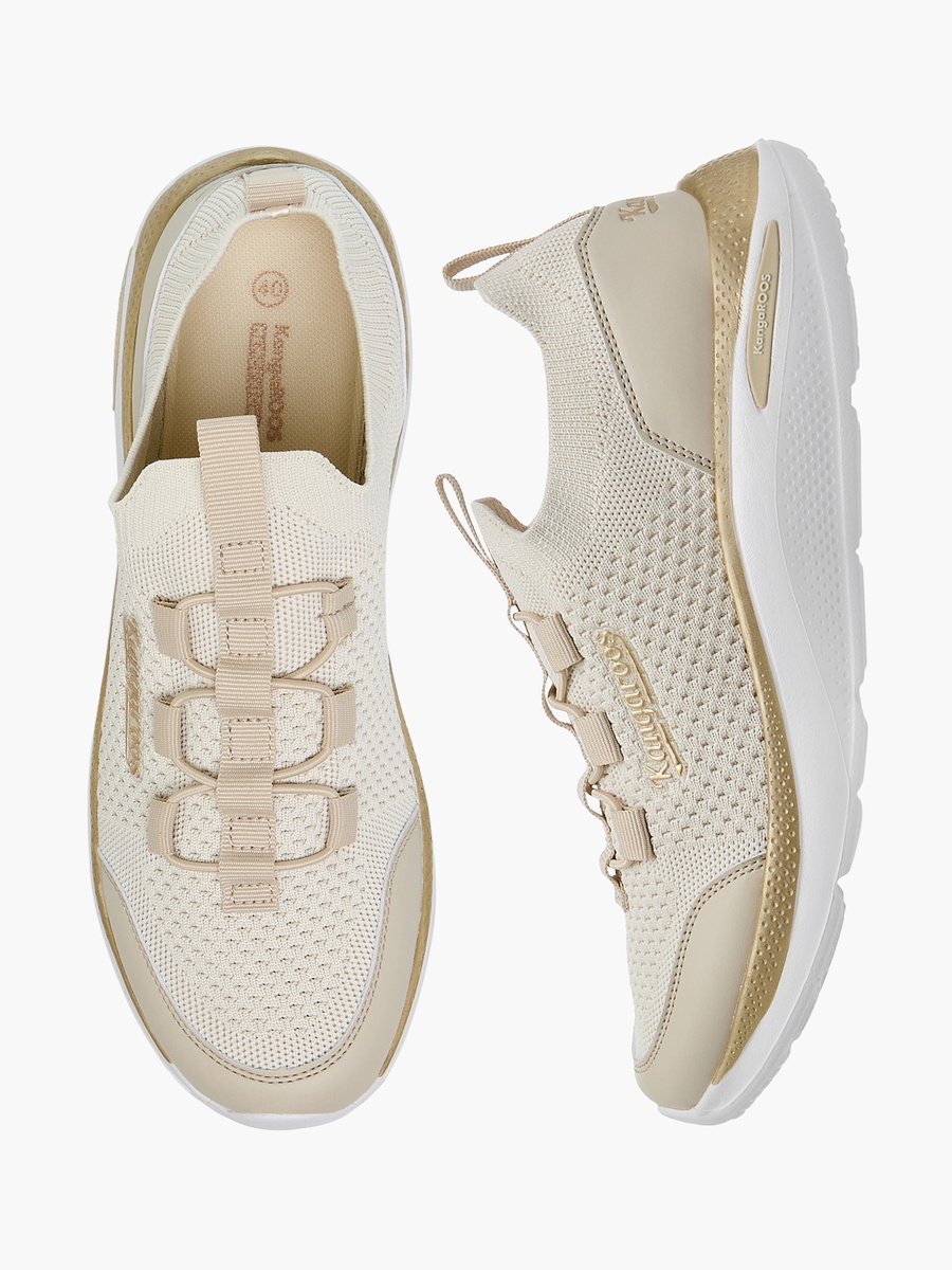 Women Drawstring Slip-On Sports Shoes with Pull Tab For Default